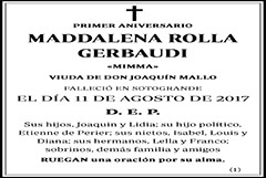 Maddalena Rolla Gerbaudi